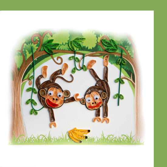 two monkey